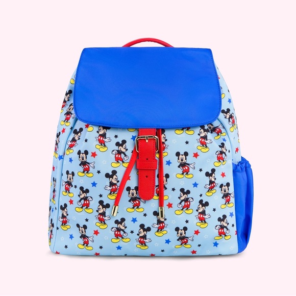 Disney Mickey Mouse Blue Backpack SCL NWT - Picture 2 of 3